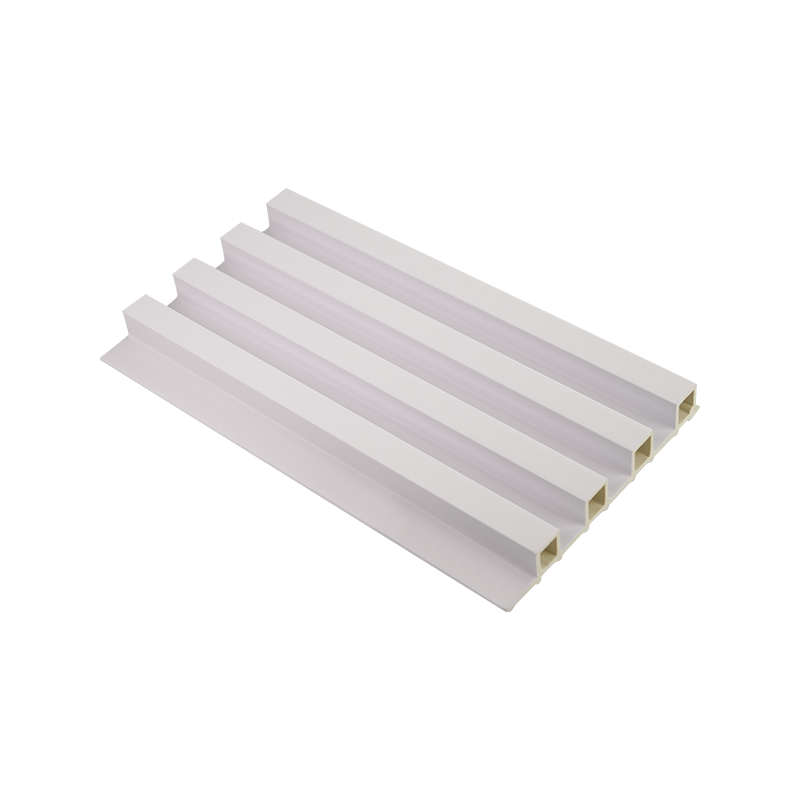 Width 168mm Thickness 24mm White Interior Decoration PVC Grille Panel