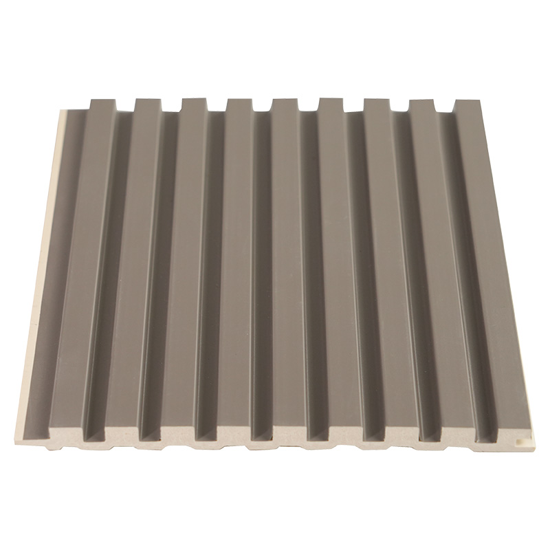Breite 150 mm, Dicke 8 mm, geschlitzte, dekorative Gitterplatte aus massivem PVC