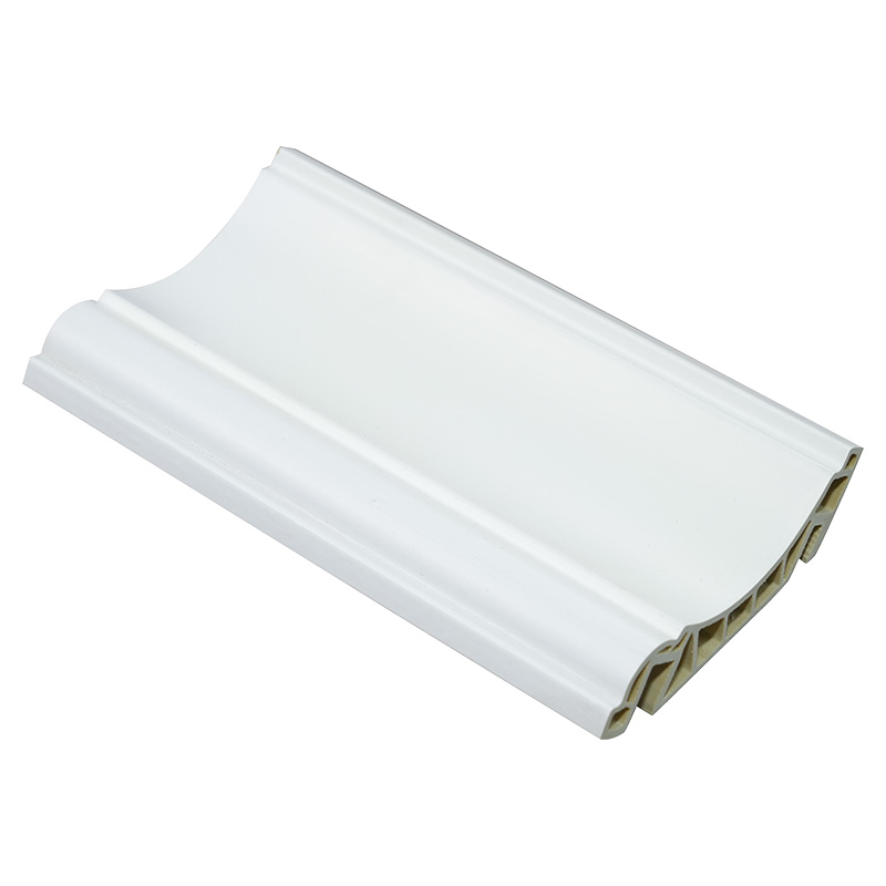 100 mm PVC-Deckenleiste für die Innendekoration, geeignet für Deckenverkleidungen, Verbindungen und Ecken