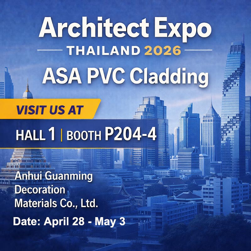 ASA PVC cladding Architect Expo Thailand Booth P204-4